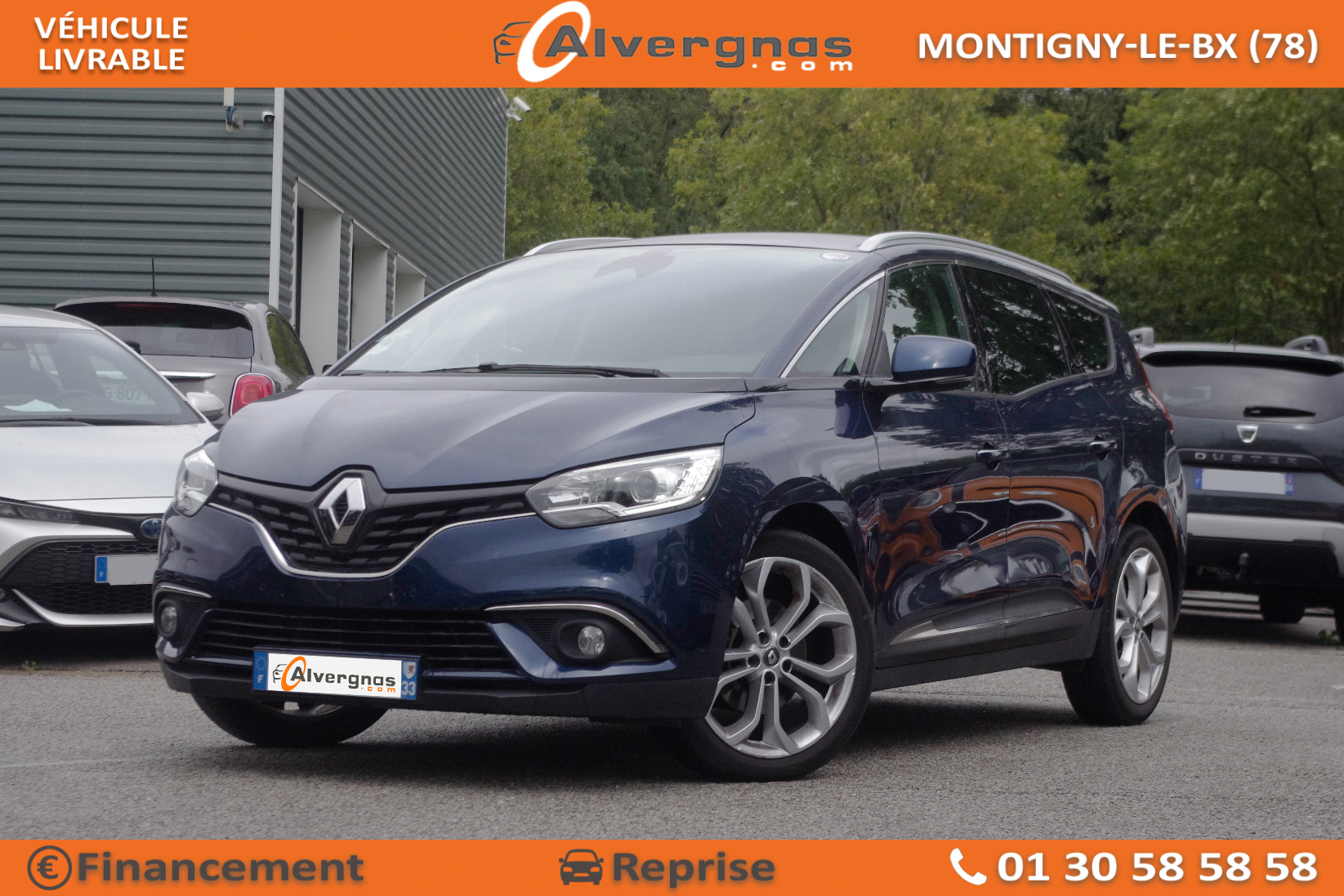 RENAULT GRAND SCENIC d'occasion sur Paris