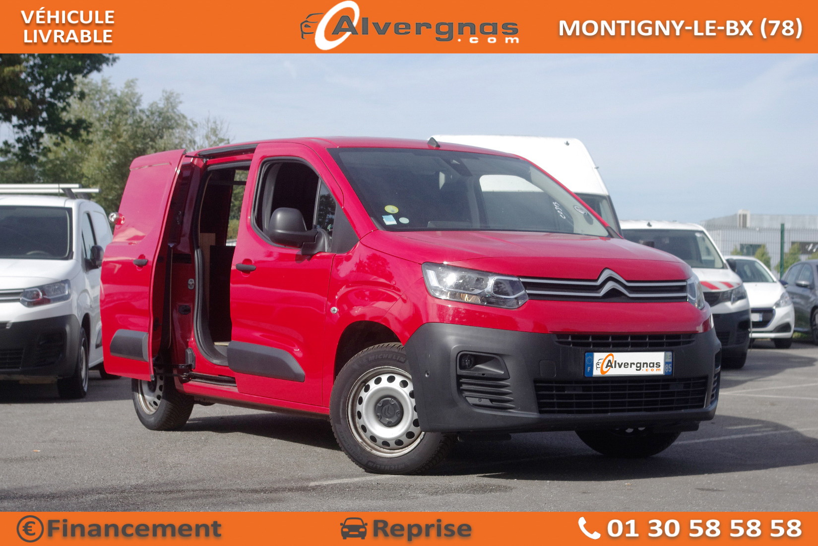 CITROEN BERLINGO FOURGON VAN d'occasion sur Paris