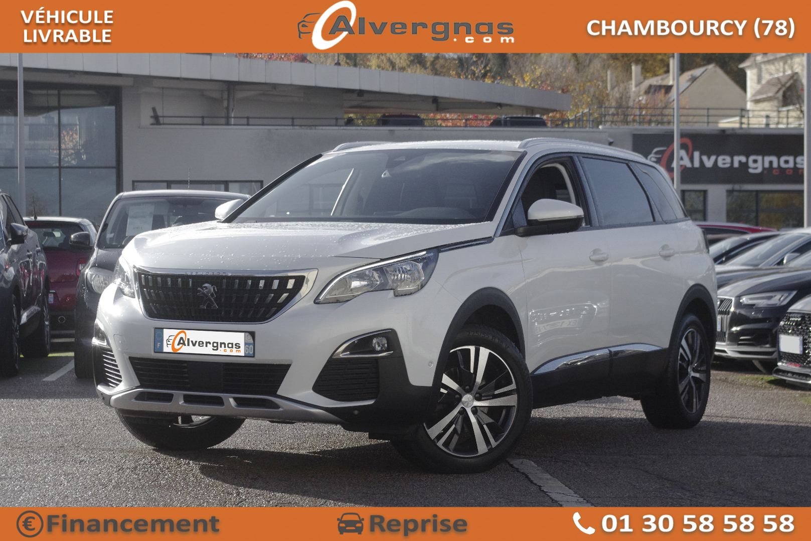 PEUGEOT 5008 d'occasion sur Paris