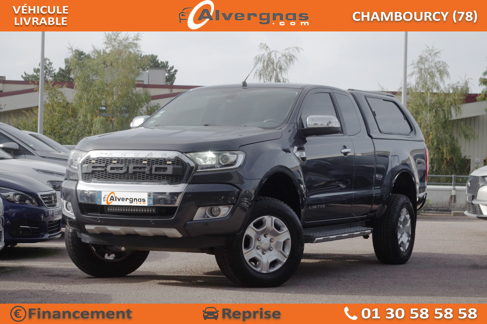 FORD RANGER SUPER CABINE d'occasion sur Paris