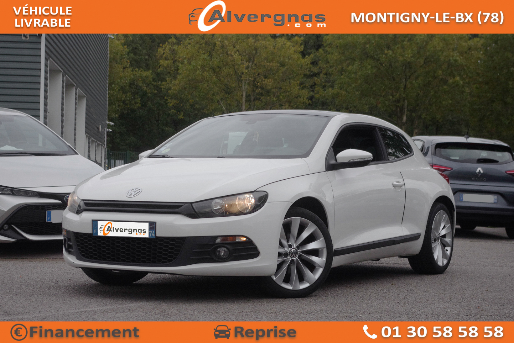 VOLKSWAGEN SCIROCCO d'occasion sur Paris