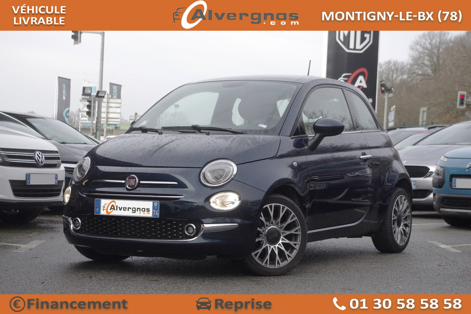 FIAT 500 MY20 SERIE 7 EURO 6D d'occasion sur Paris