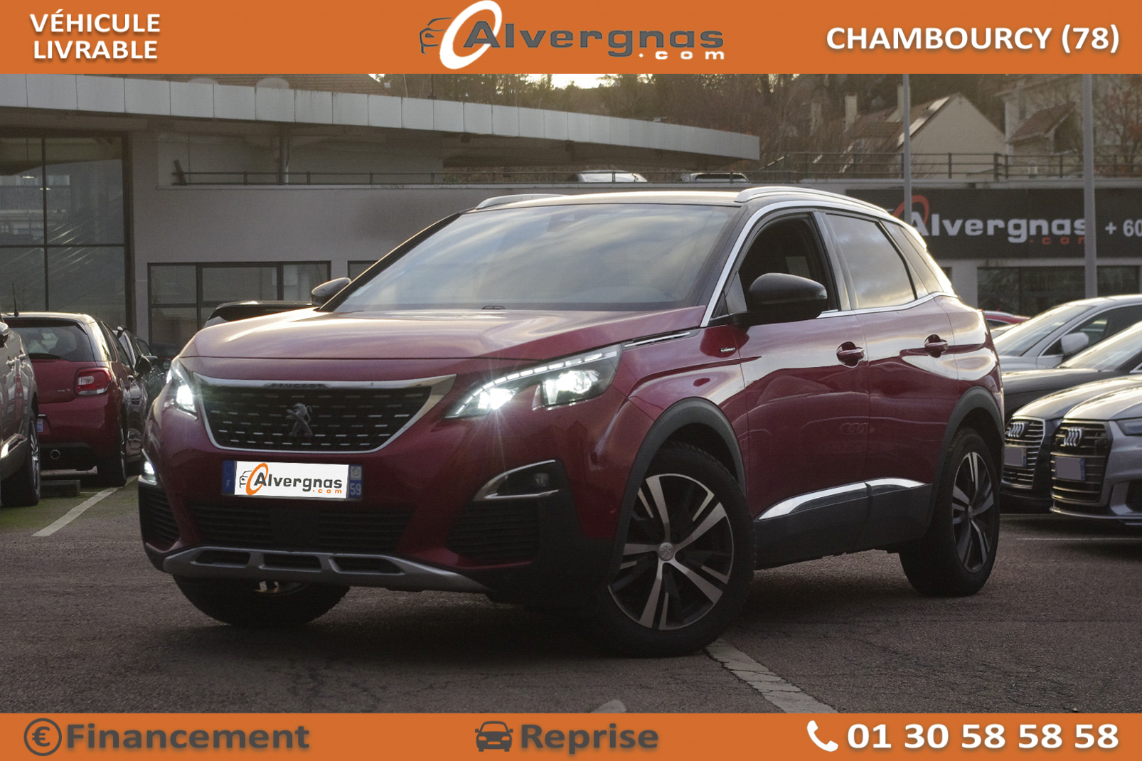 PEUGEOT 3008 d'occasion sur Paris