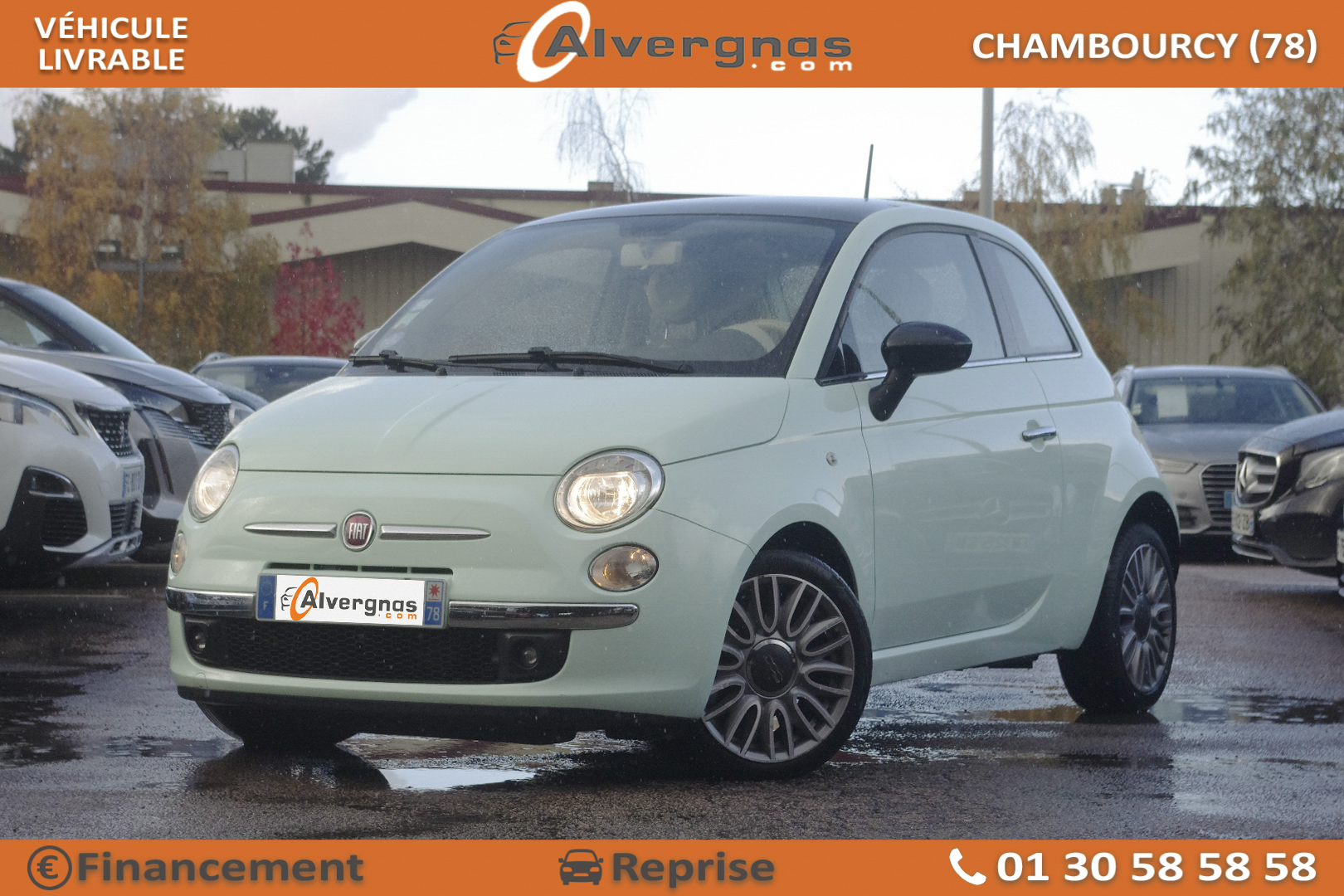 FIAT 500 d'occasion sur Paris