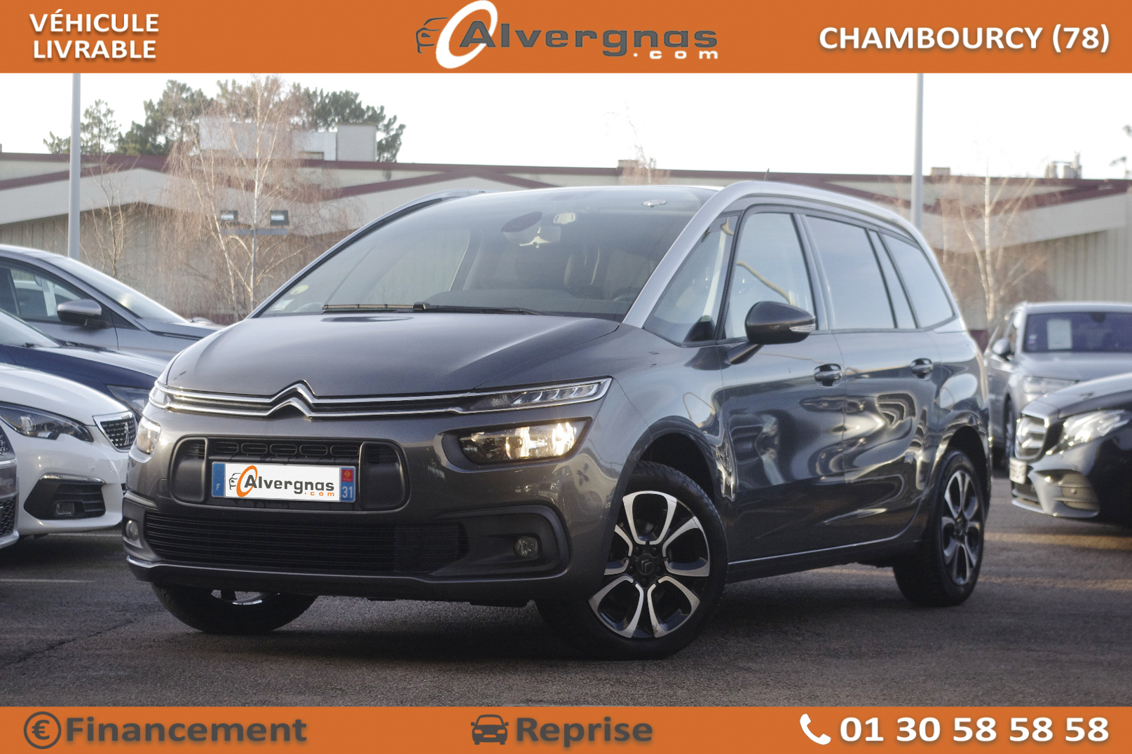 CITROEN GRAND C4 SPACETOURER d'occasion sur Paris