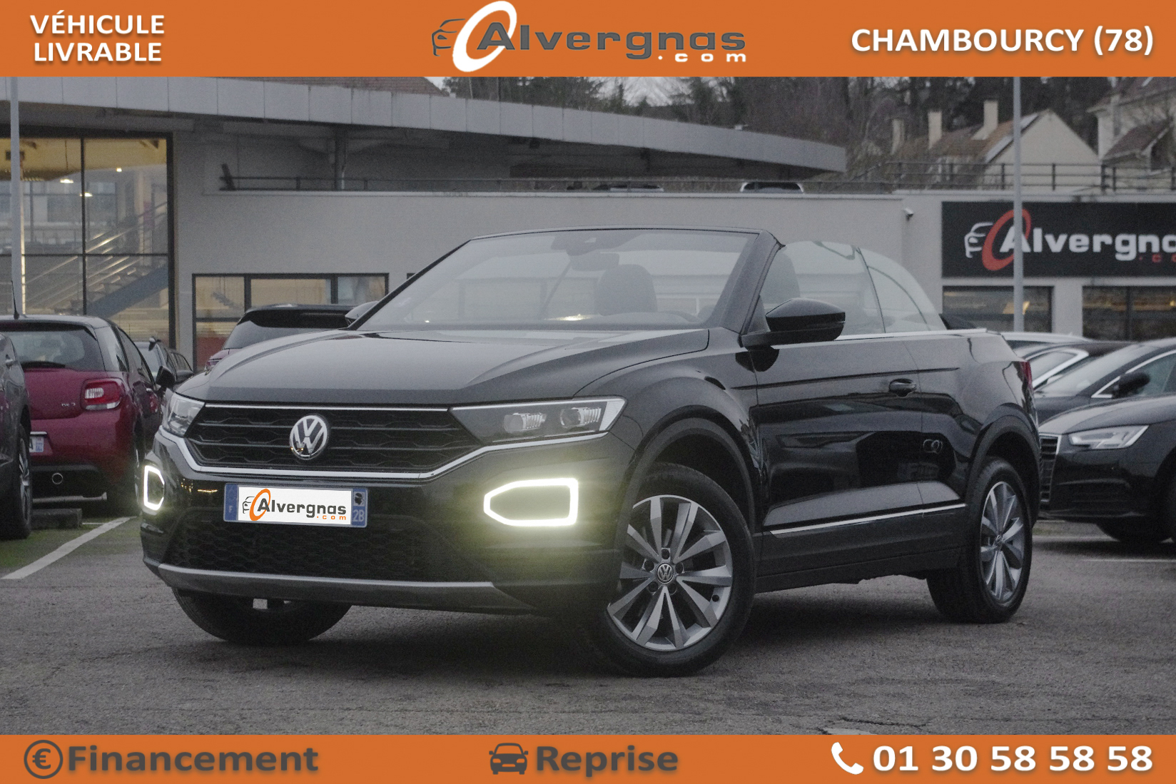 VOLKSWAGEN T-ROC CABRIOLET d'occasion sur Paris