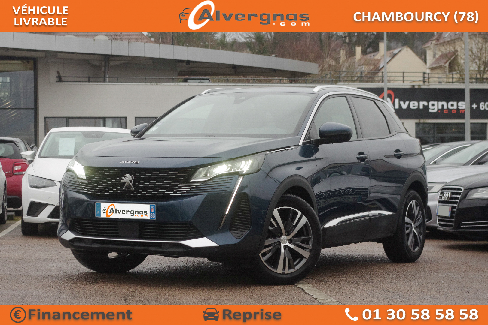 PEUGEOT 3008 d'occasion sur Paris