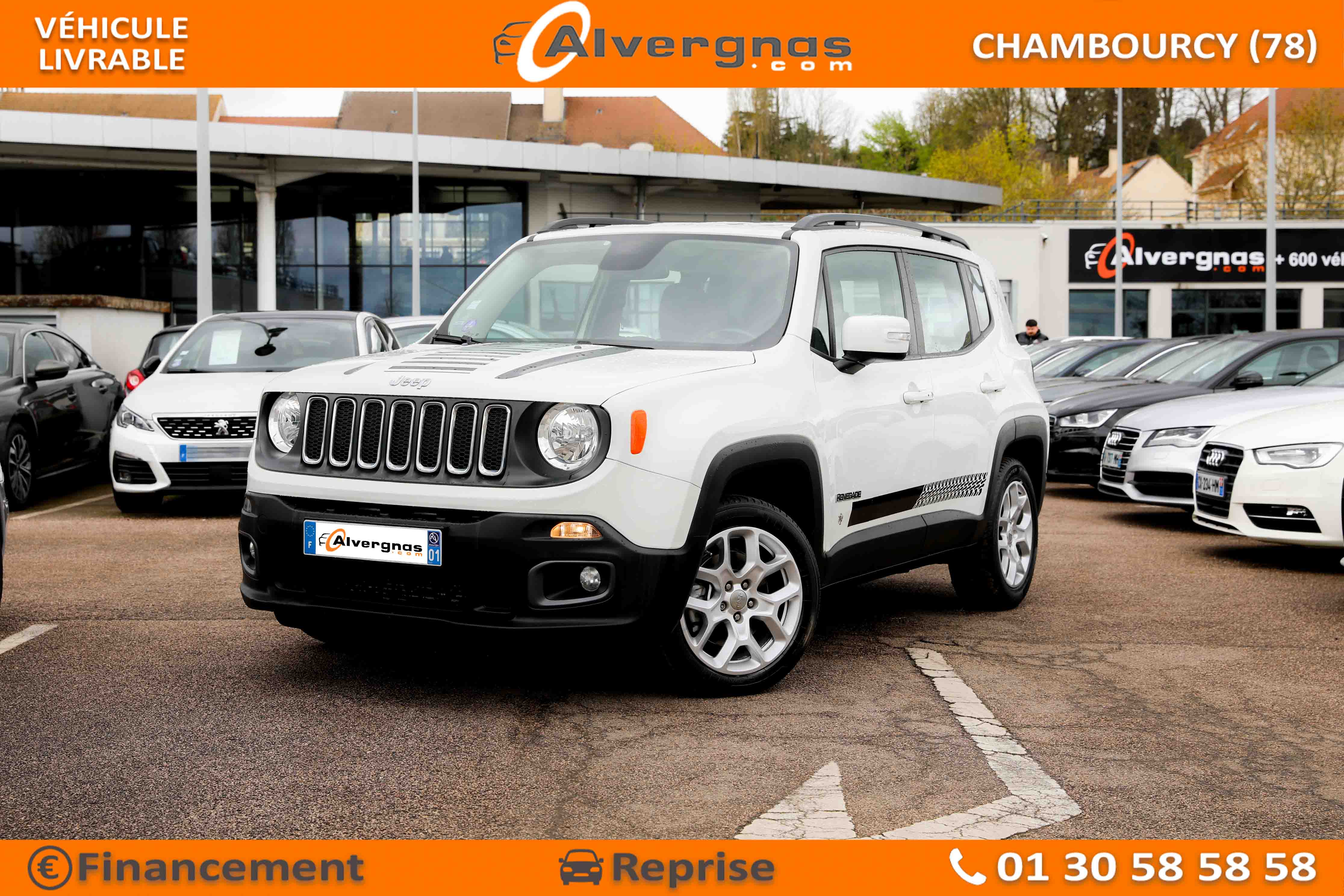 JEEP RENEGADE d'occasion sur Paris