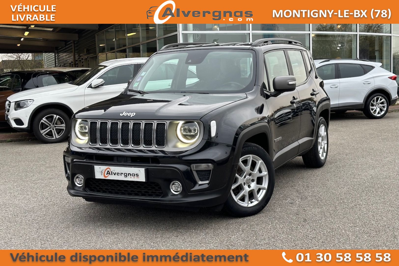 JEEP RENEGADE d'occasion sur Paris