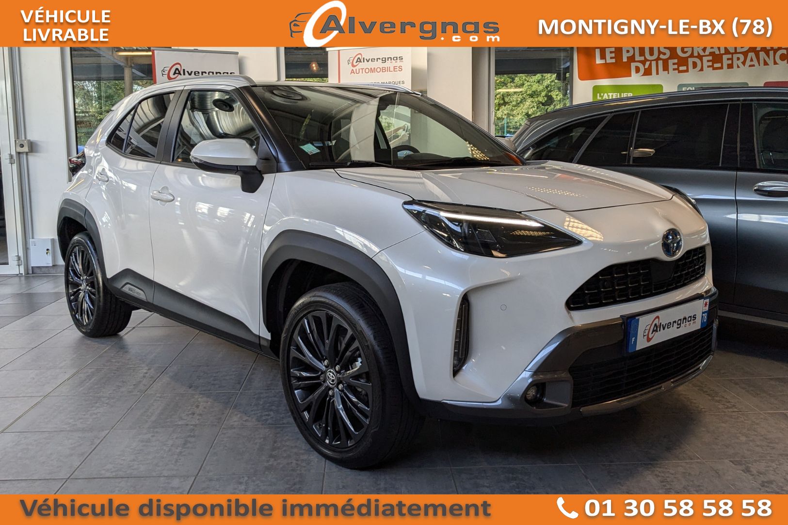 TOYOTA YARIS CROSS HYBRIDE MY22 d'occasion sur Paris