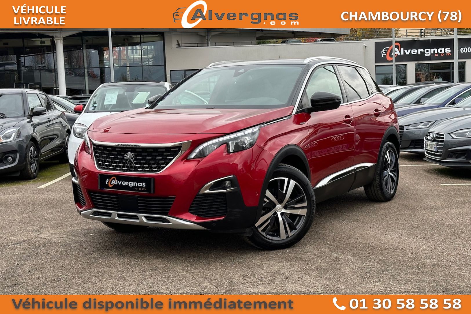 PEUGEOT 3008 d'occasion sur Paris