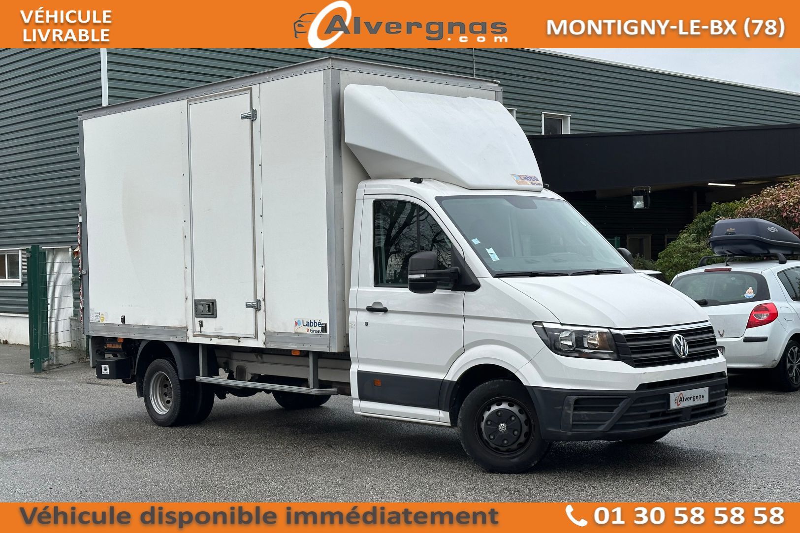 VOLKSWAGEN CRAFTER CHASSIS CABINE d'occasion sur Paris