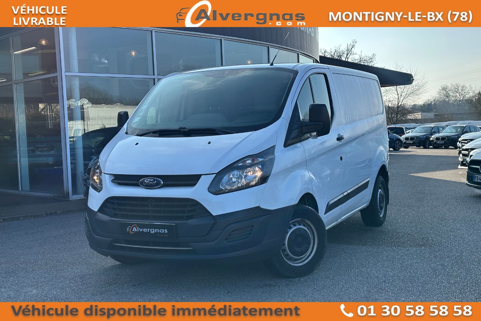 FORD TRANSIT CUSTOM FOURGON d'occasion sur Paris