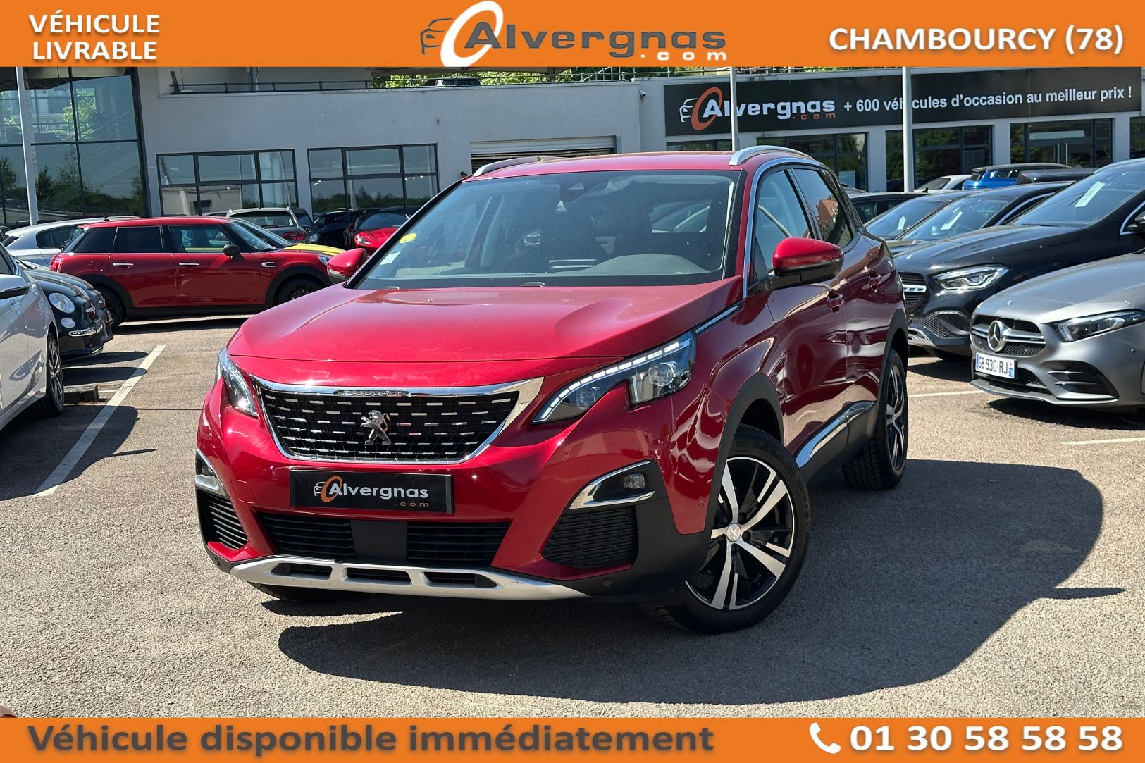 PEUGEOT 3008 d'occasion sur Paris