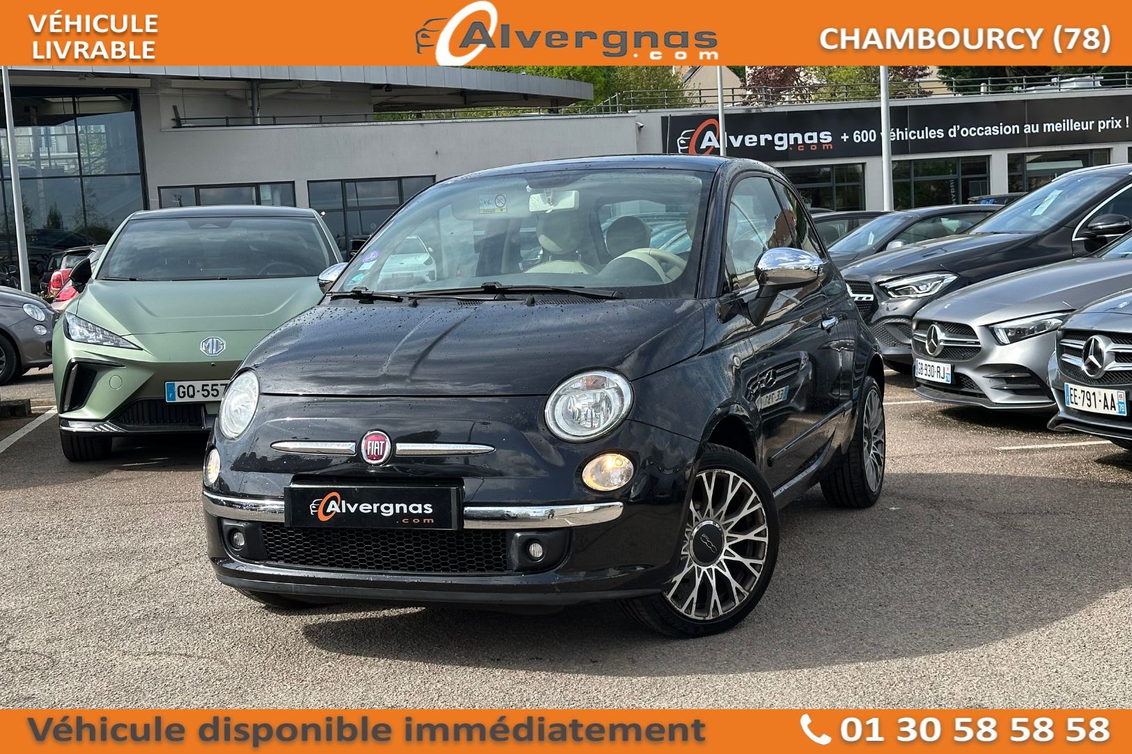 FIAT 500 d'occasion sur Paris