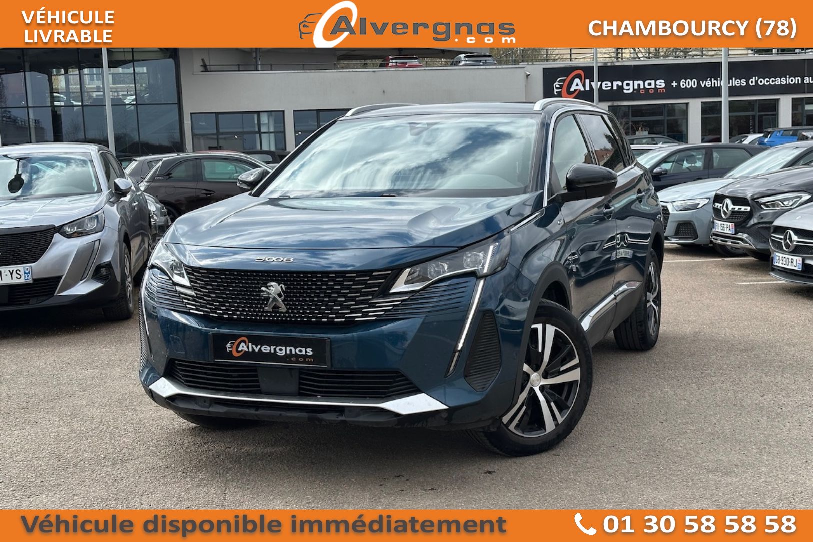 PEUGEOT 5008 d'occasion sur Paris