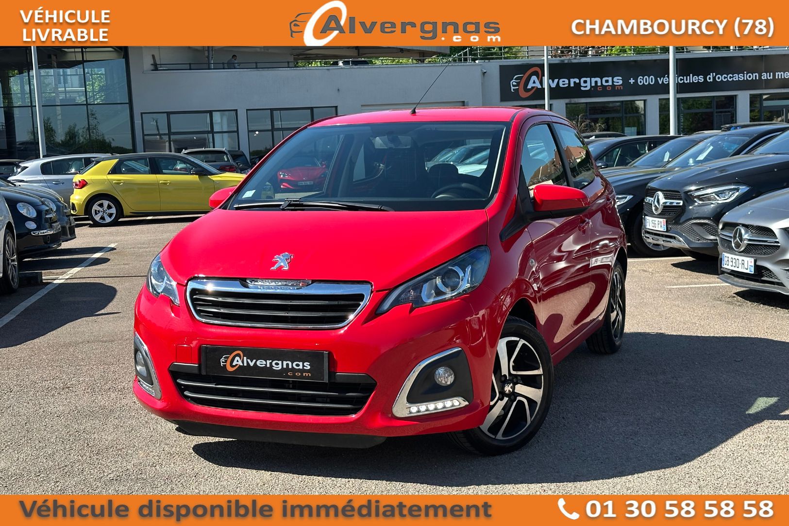 PEUGEOT 108 d'occasion sur Paris