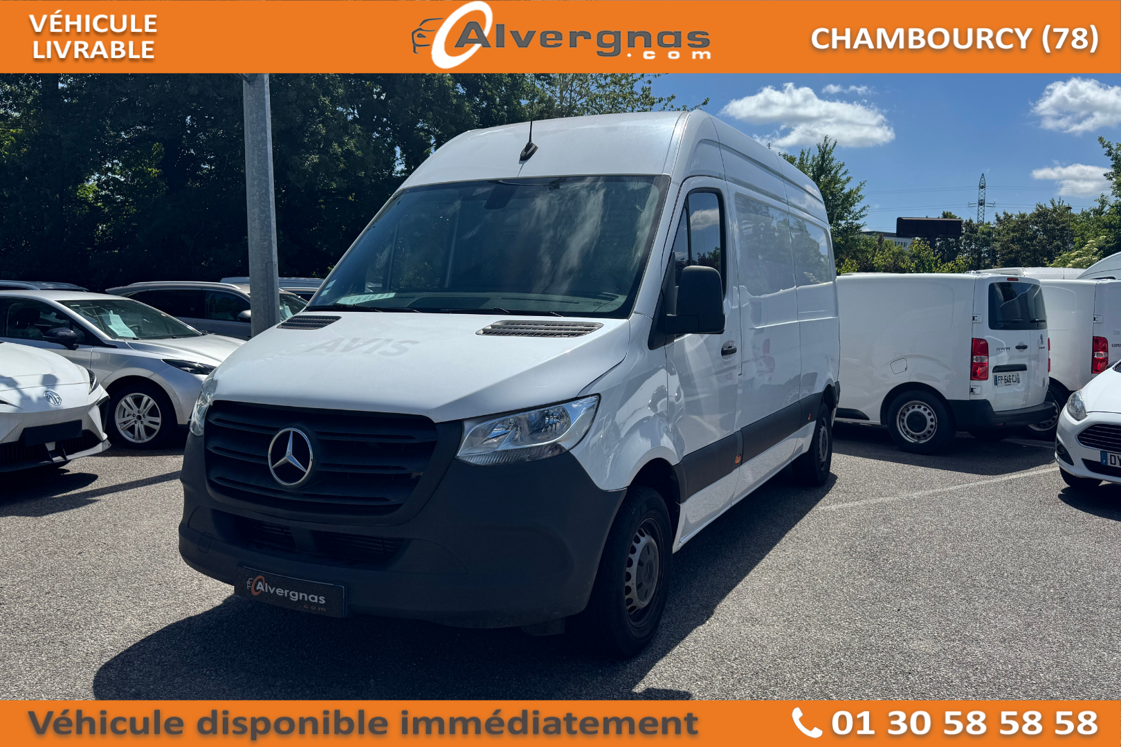 MERCEDES SPRINTER FOURGON d'occasion sur Paris