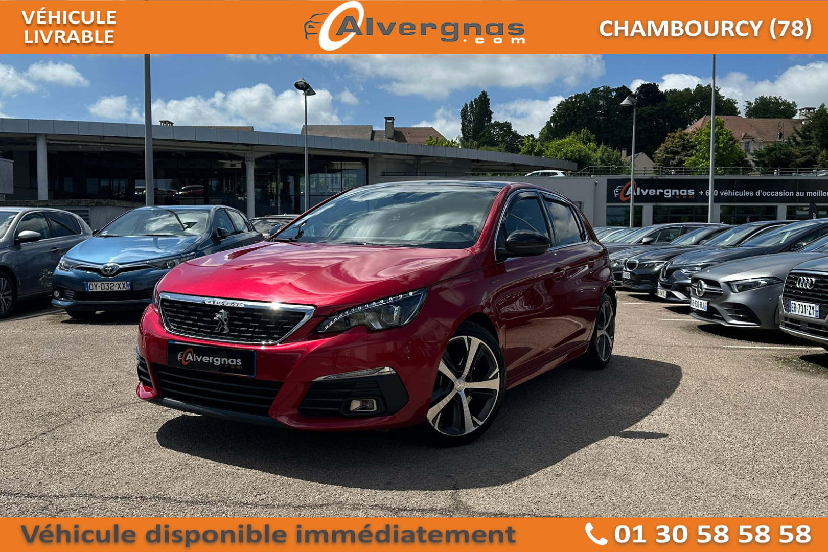 PEUGEOT 308 d'occasion sur Paris